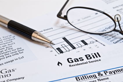Gas Bill with Glasses